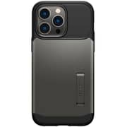 Spigen Slim Armor designed for iPhone 14 Pro case cover (2022) - Gunmetal