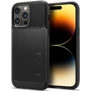 Spigen Slim Armor designed for iPhone 14 Pro case cover (2022) - Black