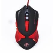 HXSJ A903 Wired 6 Keys 3200 Dpi Adjustable Ergonomics Optical Gaming Mouse (Black)