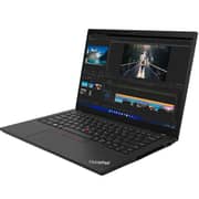 Lenovo ThinkPad T14 Gen 3 Laptop - 12th Gen Core i7 4.7GHz 16GB 512GB Win11 14inch WUXGA Black English/Arabic Keyboard