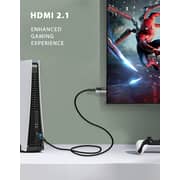 S-TEK 8K [50M/164Ft] AOC HDMI Cable Ultra High Speed 48Gbps HDMI 2.1 8K 60Hz 4K 120Hz, eARC, Dynamic HDR, Dolby Vision, Compatible with Heavy Duty Projectors, Cinema Rooms, Meeting Rooms, Fibre OM3