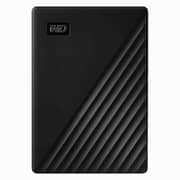 WD My Passport Portable External Hard Drive With SanDisk UDD USB 3.2 5TB Black WDBPKJ0050BBK+BND