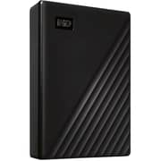 WD My Passport Portable External Hard Drive With SanDisk UDD USB 3.2 5TB Black WDBPKJ0050BBK+BND
