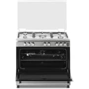 Admiral Gas Cooker 60*90 Auto Ignition Cast Iron ADGC9060ASF Silver