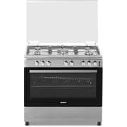 Admiral Gas Cooker 60*90 Button Ignition Cast Iron ADGC9060SF Silver