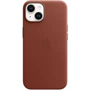 Apple Leather Case With MagSafe Umber iPhone 14