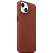 Apple Leather Case With MagSafe Umber iPhone 14