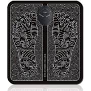 ULTIMAX EMS Leg Reshaping Foot Massager, Relaxes Your Feet for Home and Office Use, Folding Portable Feet Massage Machine,9 Intensity Levels