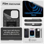 Spigen Cryo Armor [ArcticFlow Tech] designed for iPhone 14 Pro case cover (2022) - Matte Black