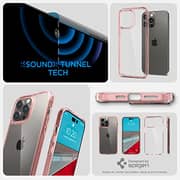 Spigen Ultra Hybrid designed for iPhone 14 Pro Max case cover - Rose Crystal