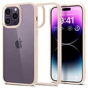 Spigen Ultra Hybrid designed for iPhone 14 Pro Max case cover - Sand Beige