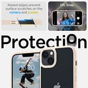 Spigen Ultra Hybrid designed for iPhone 14 case cover - Sand Beige