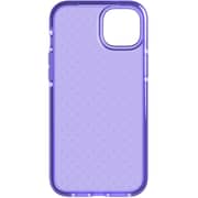 Tech21 Evo Check designed for iPhone 14 case cover with 16 feet drop protection - Wondrous Purple