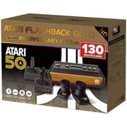 Atari Flashback Gold 50th Anniversary Edition Gaming Console Black
