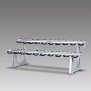 Marshal Fitness Double Dumbbell Rack | MF-GYM-17660-SH-1