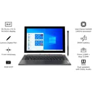 Lenovo Idea Pad Duet 3 10IGL5 (2019) Laptop - Intel Celeron-N4020 / 10.3inch WUXGA / 128GB SSD / 4GB RAM / Windows 11 Pro / English & Arabic Keyboard / Graphite Grey / Middle East Version - [82AT00FXAX]