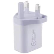 هوب شاحن جداري سريع USB-C أبيض