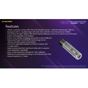 Nitecore TIKI UV USB Rechargeable Keychain Flashlight