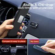 Brave Magnetic Car Phone Holder Dashboard Mount Cell Phone Holder 360 Rotation Ultra Strong Neodymium Magnets BHL-44