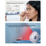 Baseus Heyo Camera Detector Mini Travel Hotel Hidden Camera Finder Spy Camera Infrared Detector White