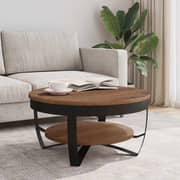 vidaXL Coffee Table 65x65x32 cm Solid Acacia Wood