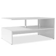vidaXL Coffee Table Engineered Wood 90x59x42 cm White