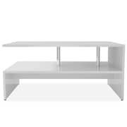 vidaXL Coffee Table Engineered Wood 90x59x42 cm White