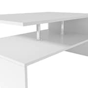 vidaXL Coffee Table Engineered Wood 90x59x42 cm White