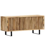 vidaXL TV Cabinet 90x30x40 cm Solid Mango Wood