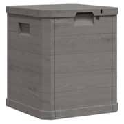 vidaXL Garden Storage Box 90 L Brown