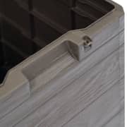 vidaXL Garden Storage Box 90 L Brown
