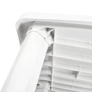 vidaXL Garden Table White 101x68x72 cm Plastic