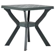 vidaXL Bistro Table Green 70x70x72 cm Plastic