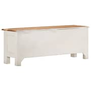 vidaXL Storage Box 110x30x40 cm Solid Acacia Wood