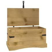 vidaXL Storage Chest Mexican Pine Corona Range 91x49.5x47 cm
