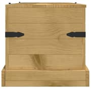 vidaXL Storage Chest Mexican Pine Corona Range 91x49.5x47 cm