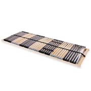 vidaXL Slatted Bed Base with 42 Slats 7 Zones 90x200 cm
