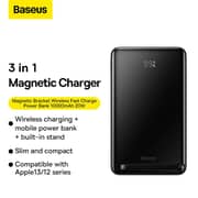 Baseus 10000 mAh 10000mAh Magnetic Magsafe Wireless Power Bank Fast Charging Battery Charger 20W for iPhone 13/12