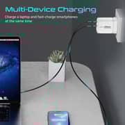 Promate Dual Port Wall Charger White