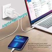 Promate Dual Port Wall Charger White