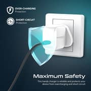 Promate USB-C Wall Charger White