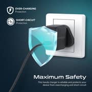 Promate USB-C Wall Charger Black