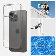 Spigen Quartz Hybrid designed for iPhone 14 Pro Max case cover (2022) - Matte Clear...