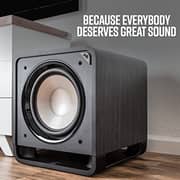 Polk Audio HTS 10 Powered Subwoofer, 10 Inch - 200w Class 'D' Ported Design - Black