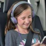 JLab JBuddies Studio Wired On Ear Kids Headset Graphite Blue