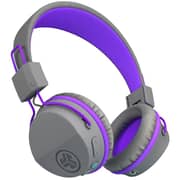 JLab JBuddies Studio Wireless On Ear Kids Headset Graphite Violet