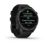 Garmin 010-02572-00 Approach S42 Smart Watch Gunmetal with Black Band