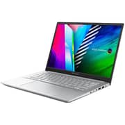 Asus Vivobook Pro 14 Laptop - 11th Gen Core i5 3.1GHz 8GB 512GB 4GB Win11Home 14inch OLED Silver English/Arabic Keyboard K3400PH (2022) Middle East Version