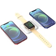 Wiwu Power Air 3 In 1 Wireless Charger White