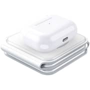 Wiwu Power Air 3 In 1 Wireless Charger White